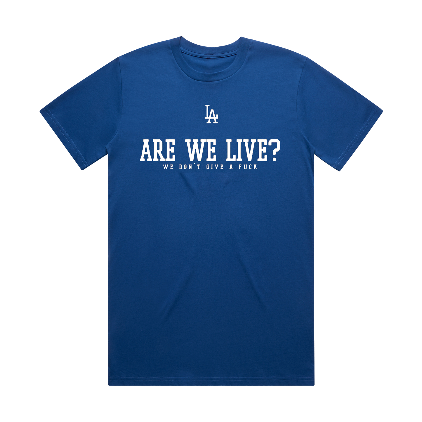 ARE WE LIVE | ROYAL SHIRT